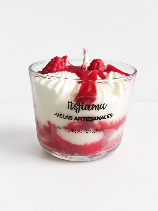 Vela frutos rojos